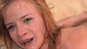 Redhead Teen Face Fucked By A Nasty Dude Till Crying